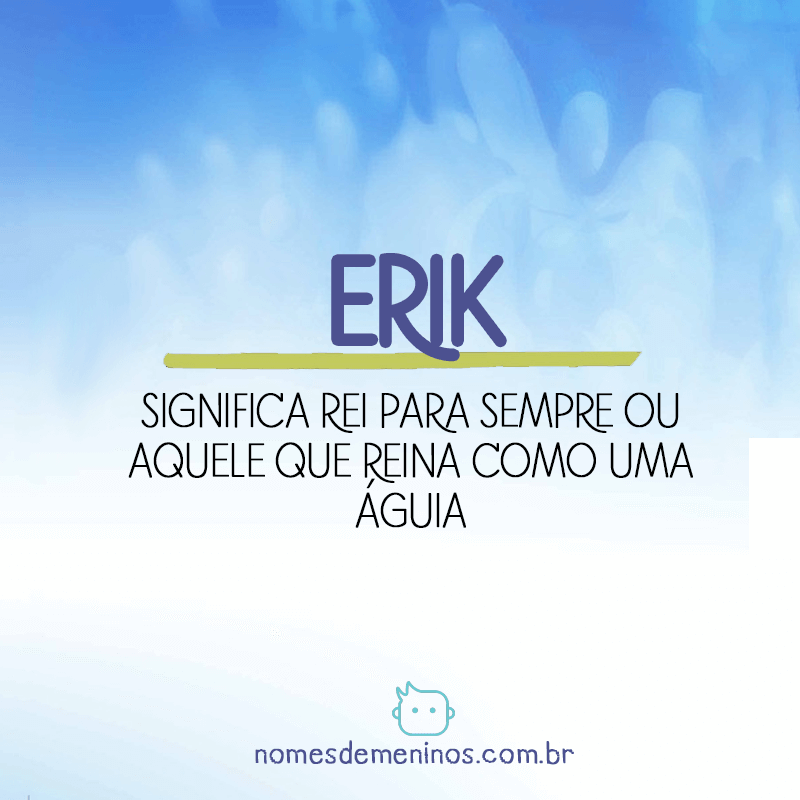 Significado Erik